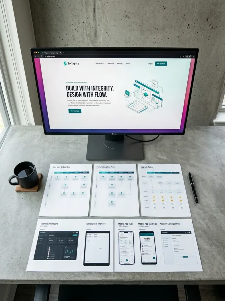 minimalist deskwebdev